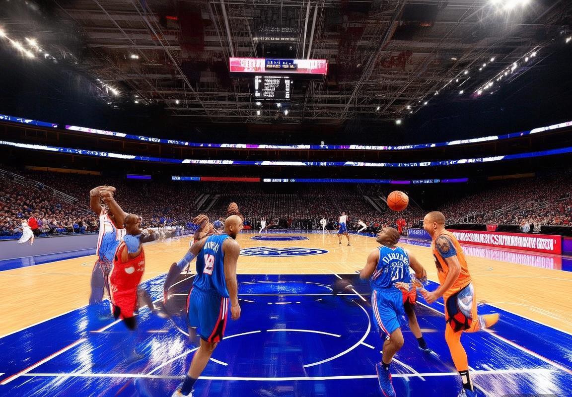 NBA焦点对决：76人掘金激战正酣，三分与篮板定胜负(图1)