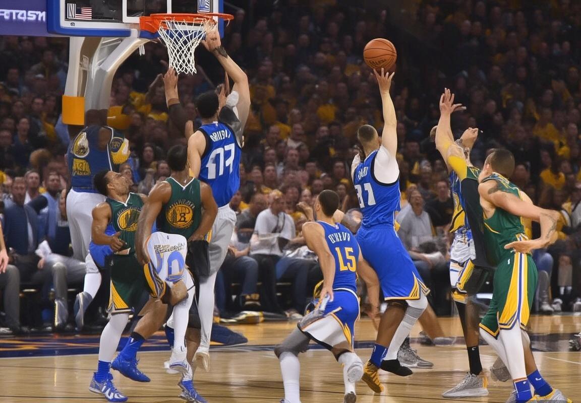 勇士小牛甲骨文馆巅峰对决：库里35分东契奇新秀亮相(图2)